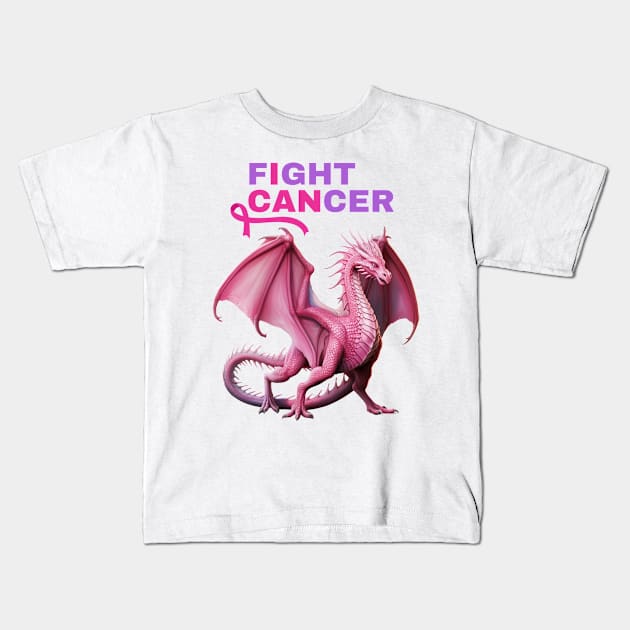 Fight Cancer - Live Victorious! Kids T-Shirt by Mystik Media LLC